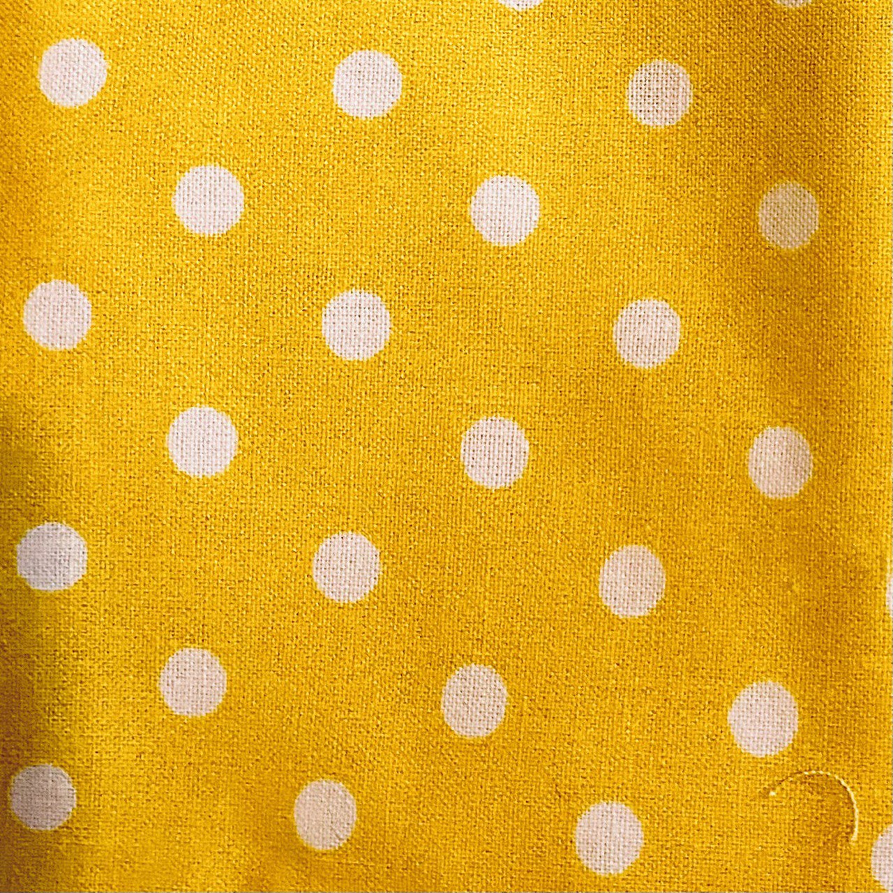 Yellow Polka dot Easter bandana